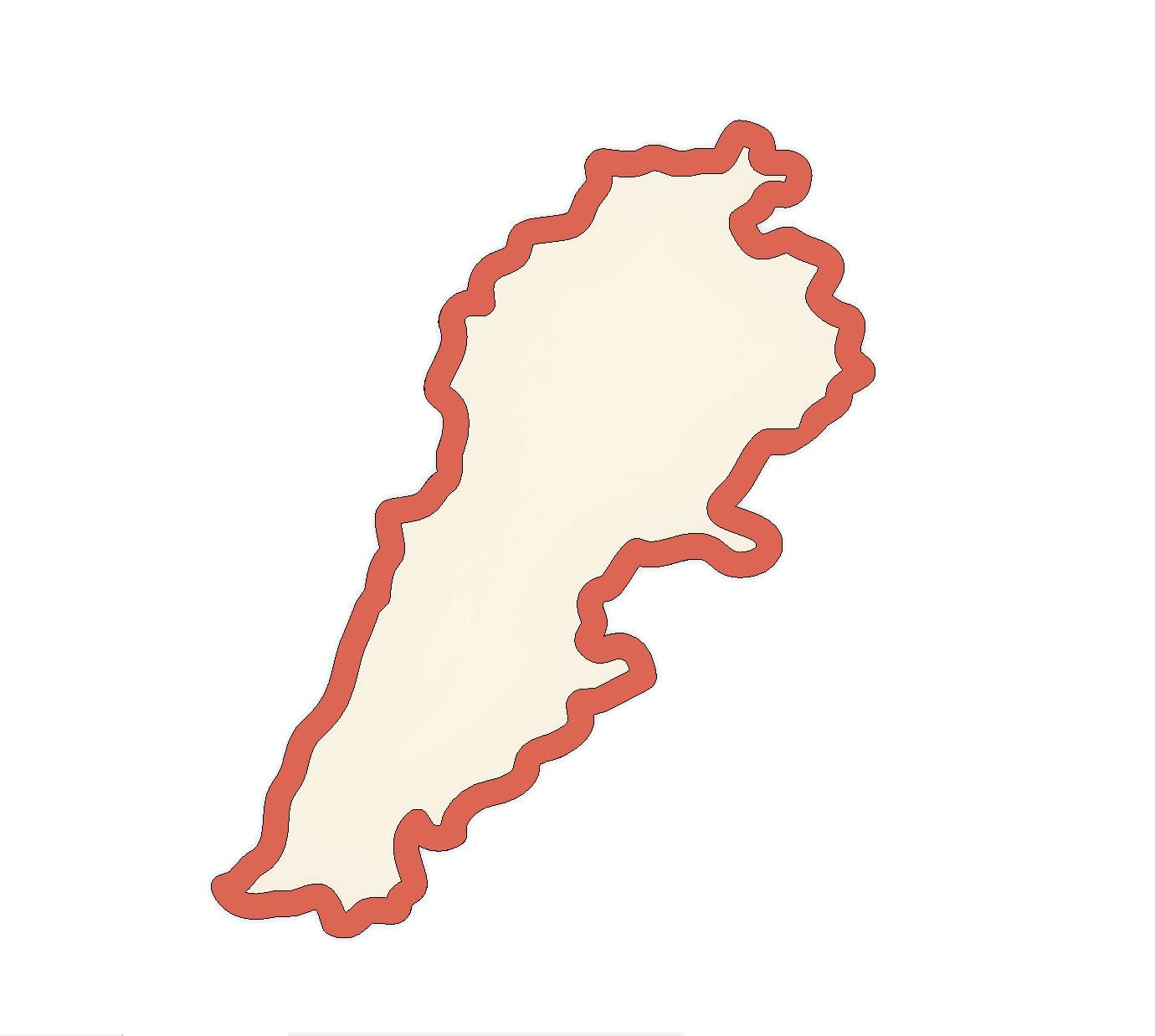 Lebanese Map