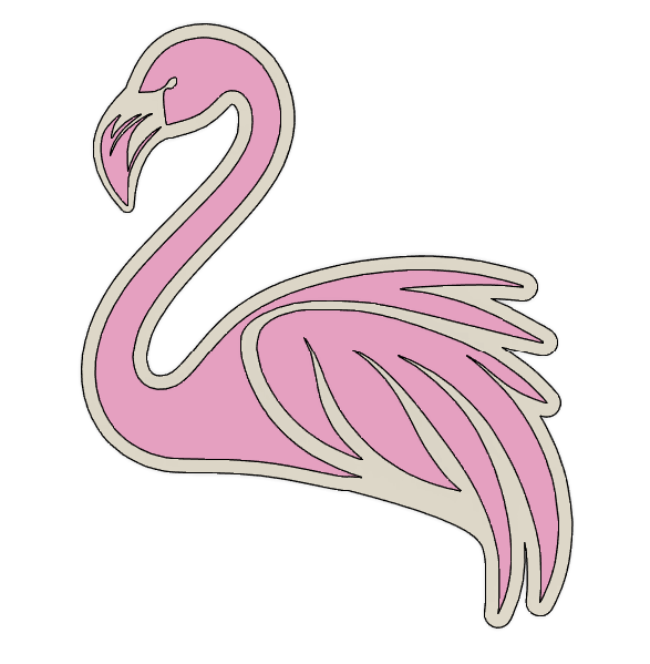 Flamant rose